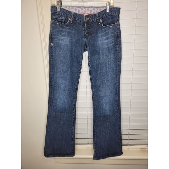 Lucky Brand Y2K Womens Jeans Low Rise Flare Boot 6/28 Bratz 90s Friends Bratz - Picture 1 of 7